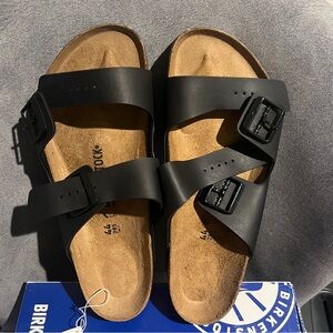 Birkenstock Men’s Arizona Sandals Black Size 11 US 44 EU